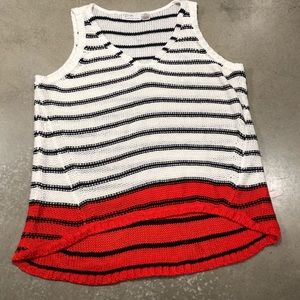 🍄 RD Style knit tank sleeveless stripe